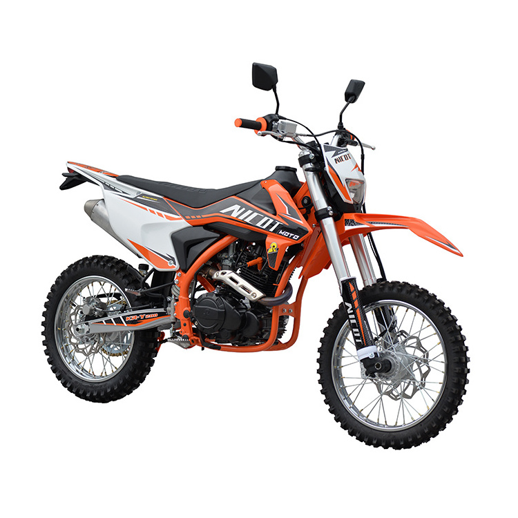 Nicot Modern Design 4 Stroke Powerful Gasoline Motorcycle 200cc Dirt Bike