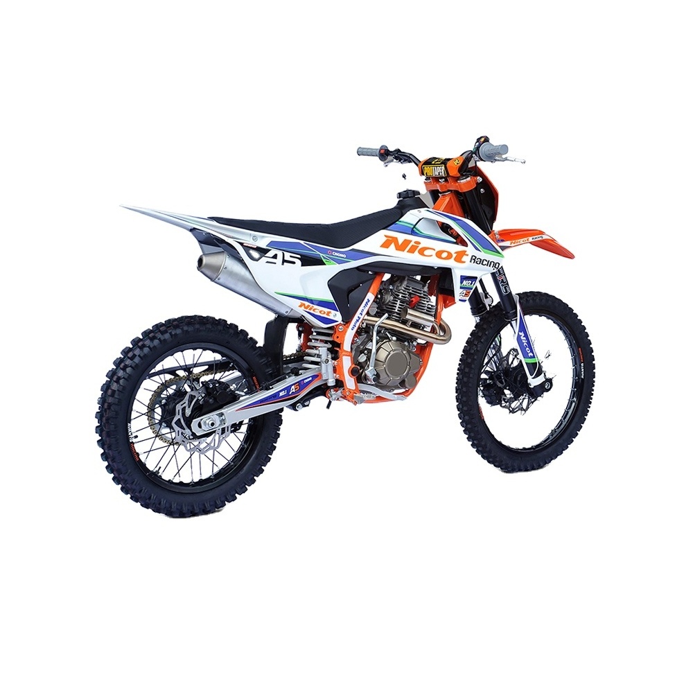 250cc Dirt Bike Gas Power Automatic 4 Stroke Adults Dirt Bike Motorcycle High Quality Off-raod Tyres