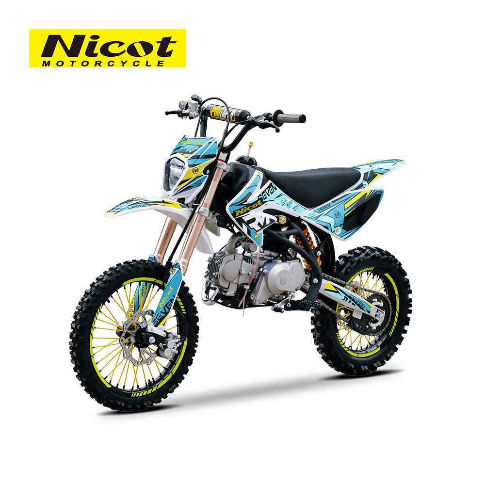 Professional Custom Mini Motorcycle Small Sports Children's Off Road Motorcycle 120cc Mini Dirt Bike