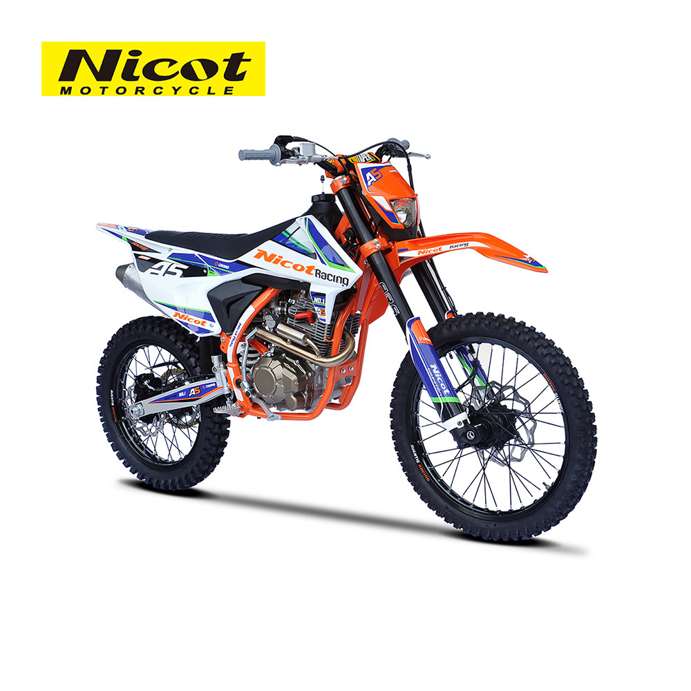 250cc Dirt Bike Gas Power Automatic 4 Stroke Adults Dirt Bike Motorcycle High Quality Off-raod Tyres