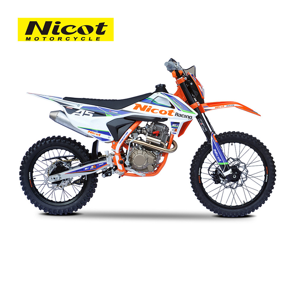 250cc Dirt Bike Gas Power Automatic 4 Stroke Adults Dirt Bike Motorcycle High Quality Off-raod Tyres