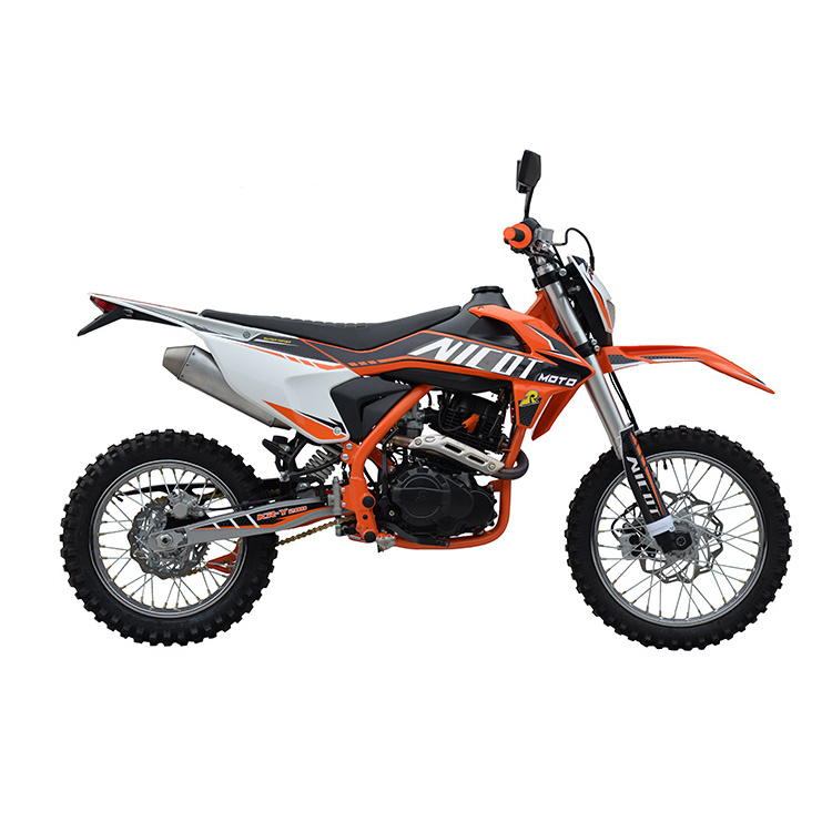 Nicot Modern Design 4 Stroke Powerful Gasoline Motorcycle 200cc Dirt Bike