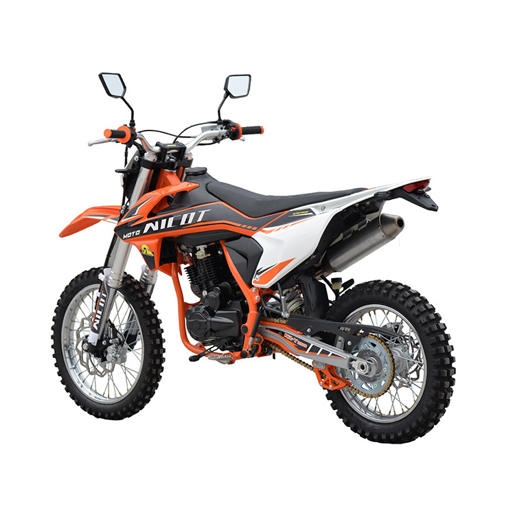 Nicot Modern Design 4 Stroke Powerful Gasoline Motorcycle 200cc Dirt Bike