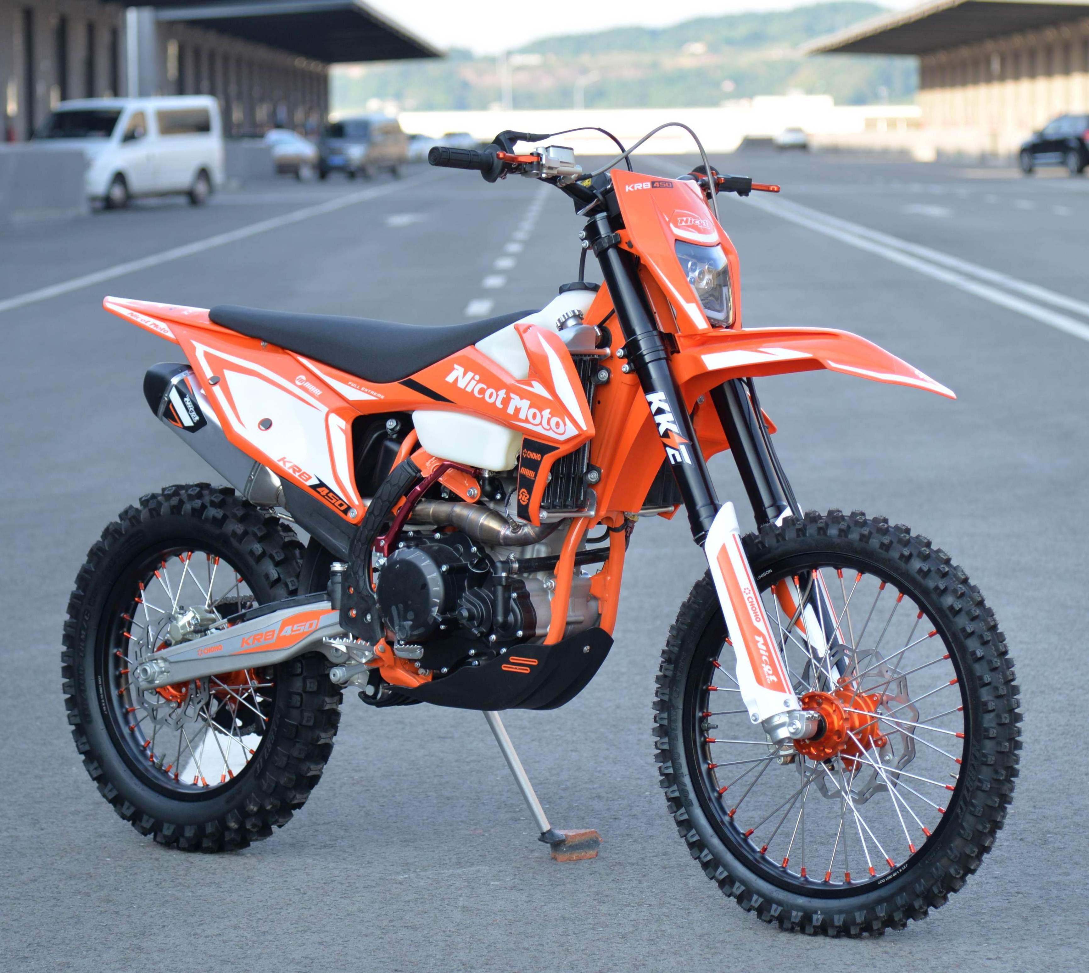 Nicot KF450NU High Quality 194MQ 450cc Dirt Bike Motocross 450cc Dirt Bike 450cc Off-road Motorcycle with Zongshen NC450U Engine