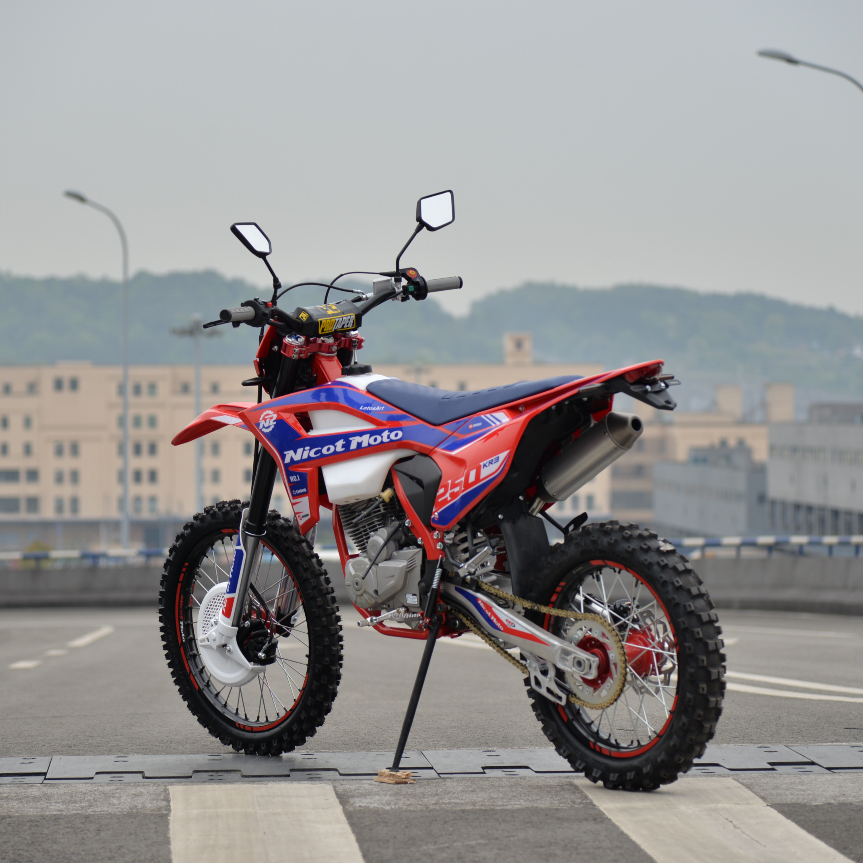 Nicot KR3 PR250 CE Certificate New Style Moto Cross Off-road Motorcycle Endure  Gasoline Bike Made In China