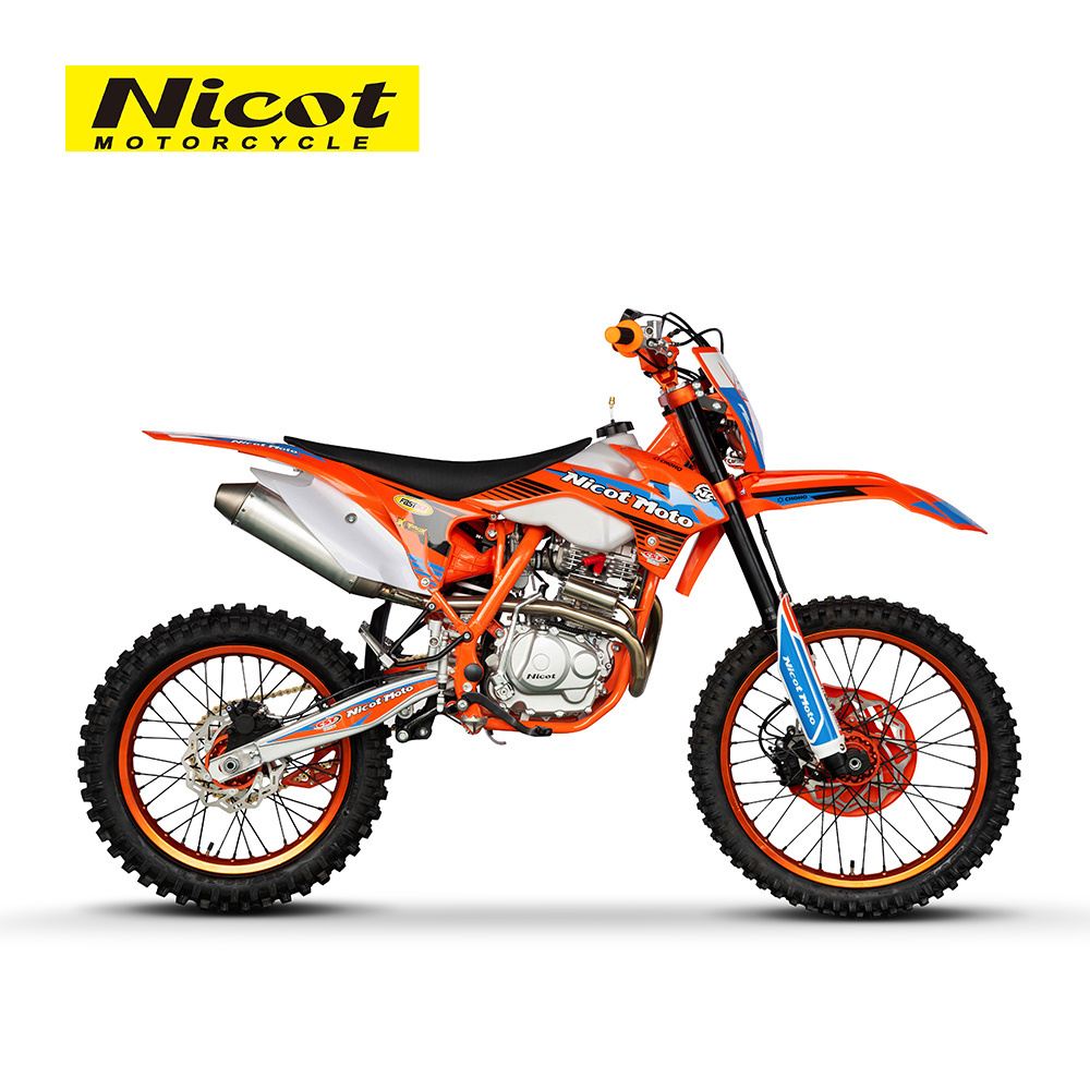 Nicot KT250B 165FMM Enduro 250cc Dirt Bike Off-road Motorcycle Dirt Bike 250cc Motocross 250cc with ZS CB250D-G Engine