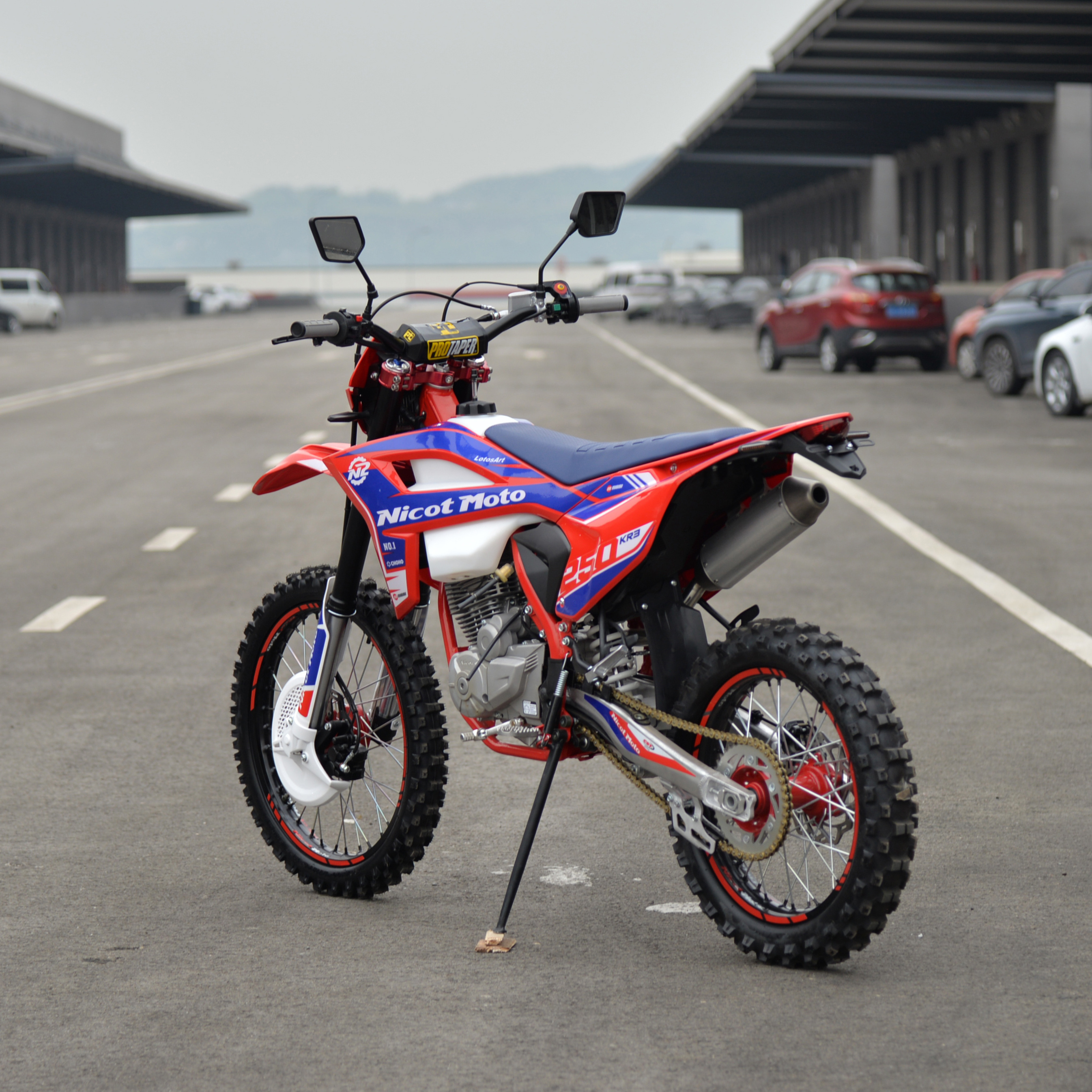 Nicot KR3 PR250 CE Certificate New Style Moto Cross Off-road Motorcycle Endure  Gasoline Bike Made In China