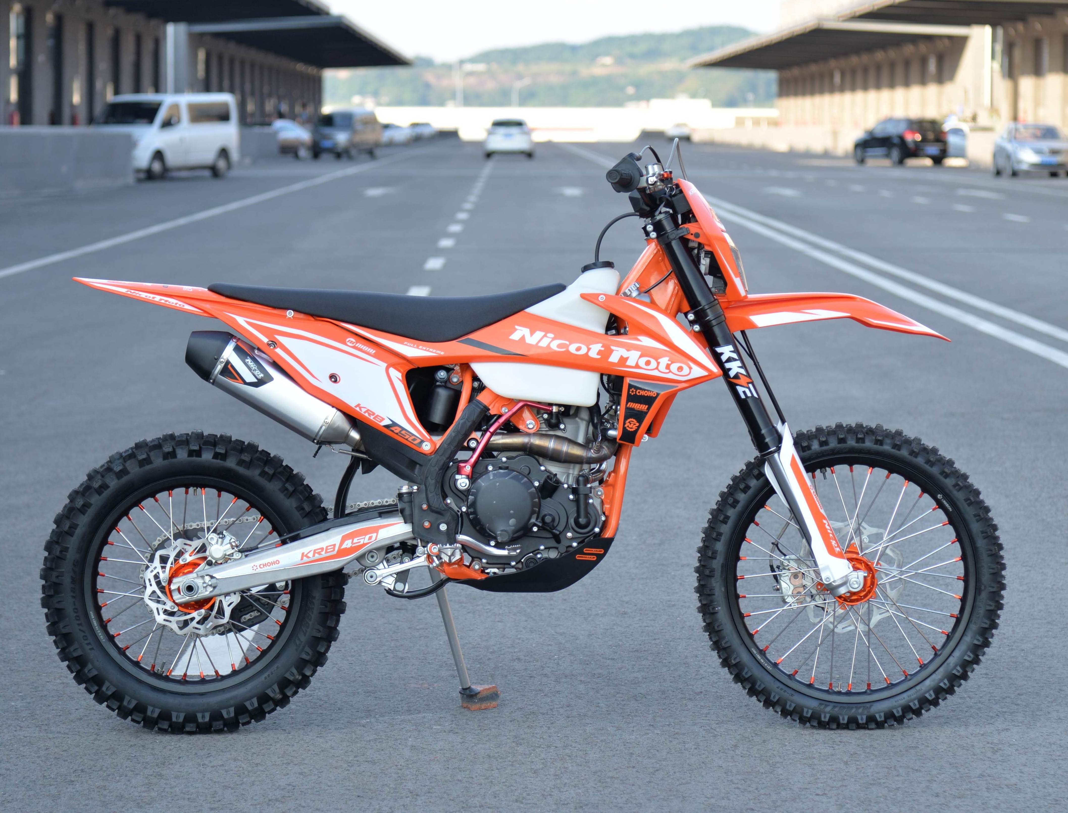 Nicot KF450NU High Quality 194MQ 450cc Dirt Bike Motocross 450cc Dirt Bike 450cc Off-road Motorcycle with Zongshen NC450U Engine