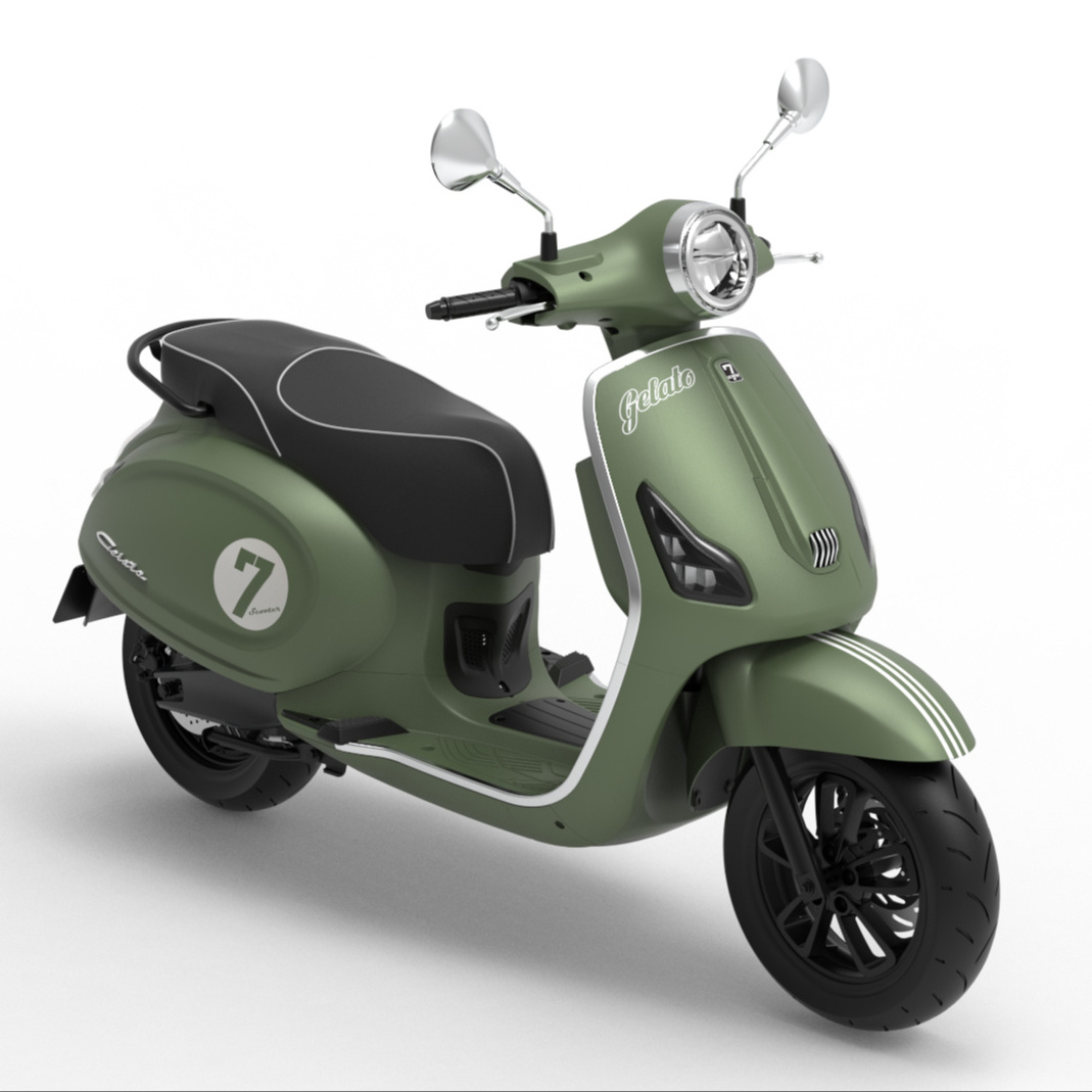 Nicot EEC Gelato Electric Motorcycle 1500W High Speed Fashion Moped