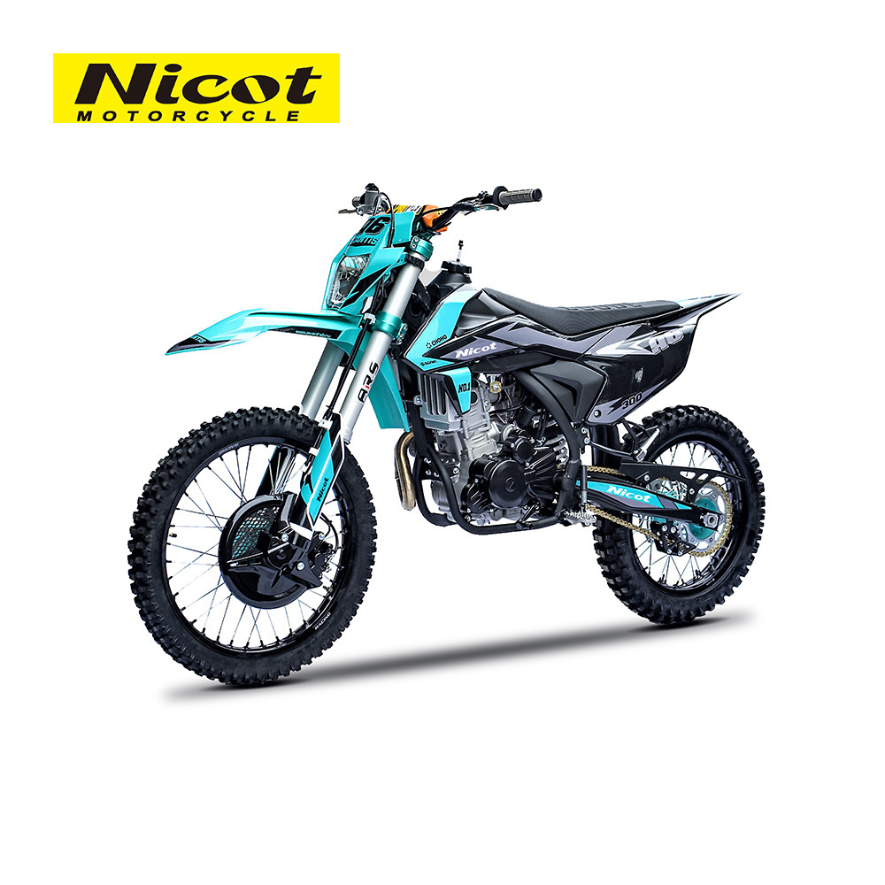 One Cylinder Water-cooling Off-road Motorcycles Adult 4 Stroke 300cc Dirt Bike motocross 250cc