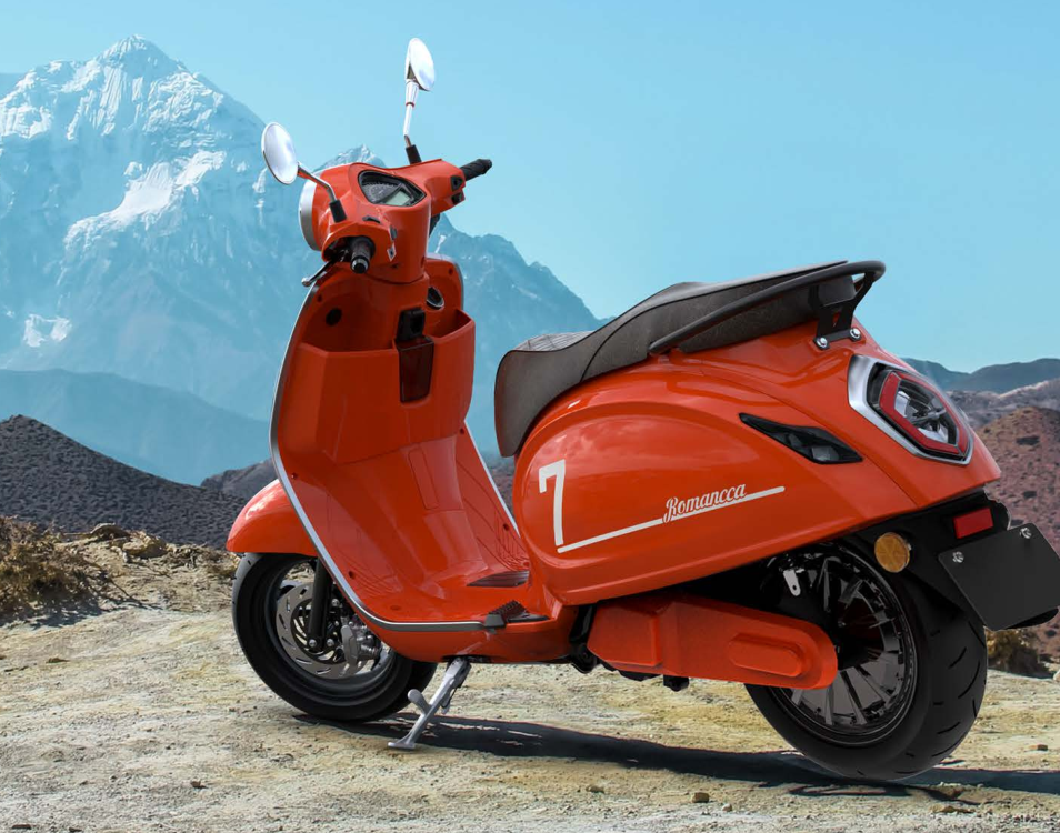 Nicot EEC Gelato Electric Motorcycle 1500W High Speed Fashion Moped