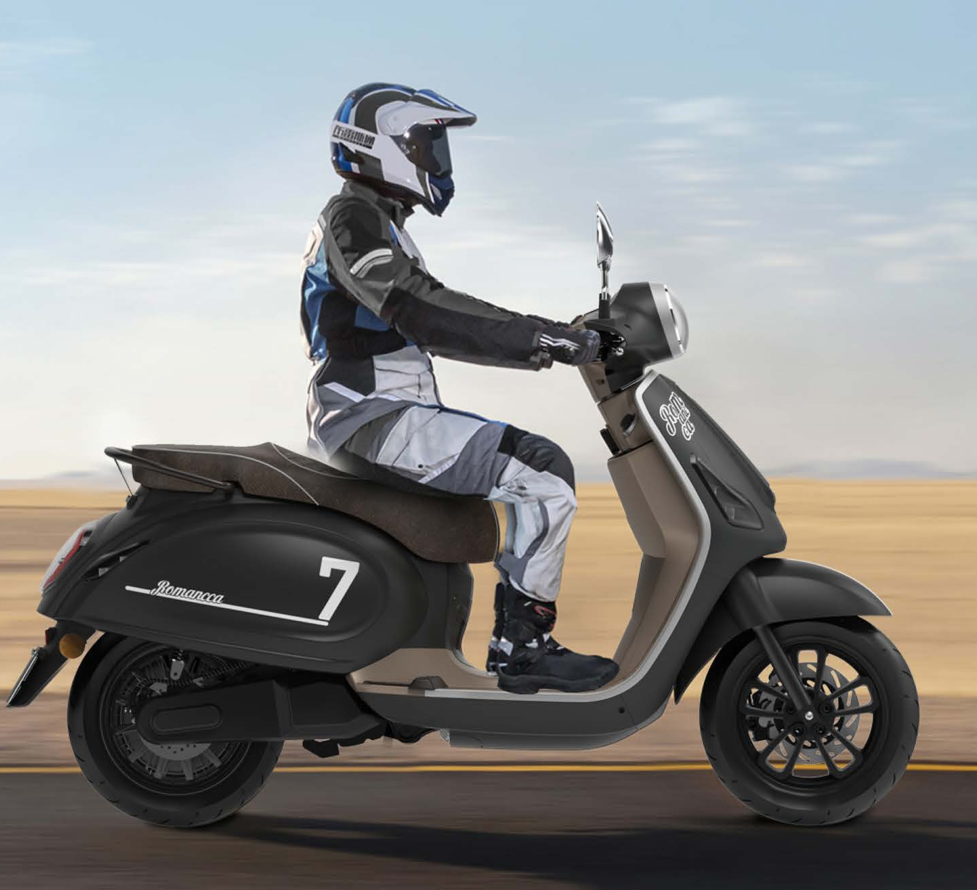 Nicot EEC Gelato Electric Motorcycle 1500W High Speed Fashion Moped