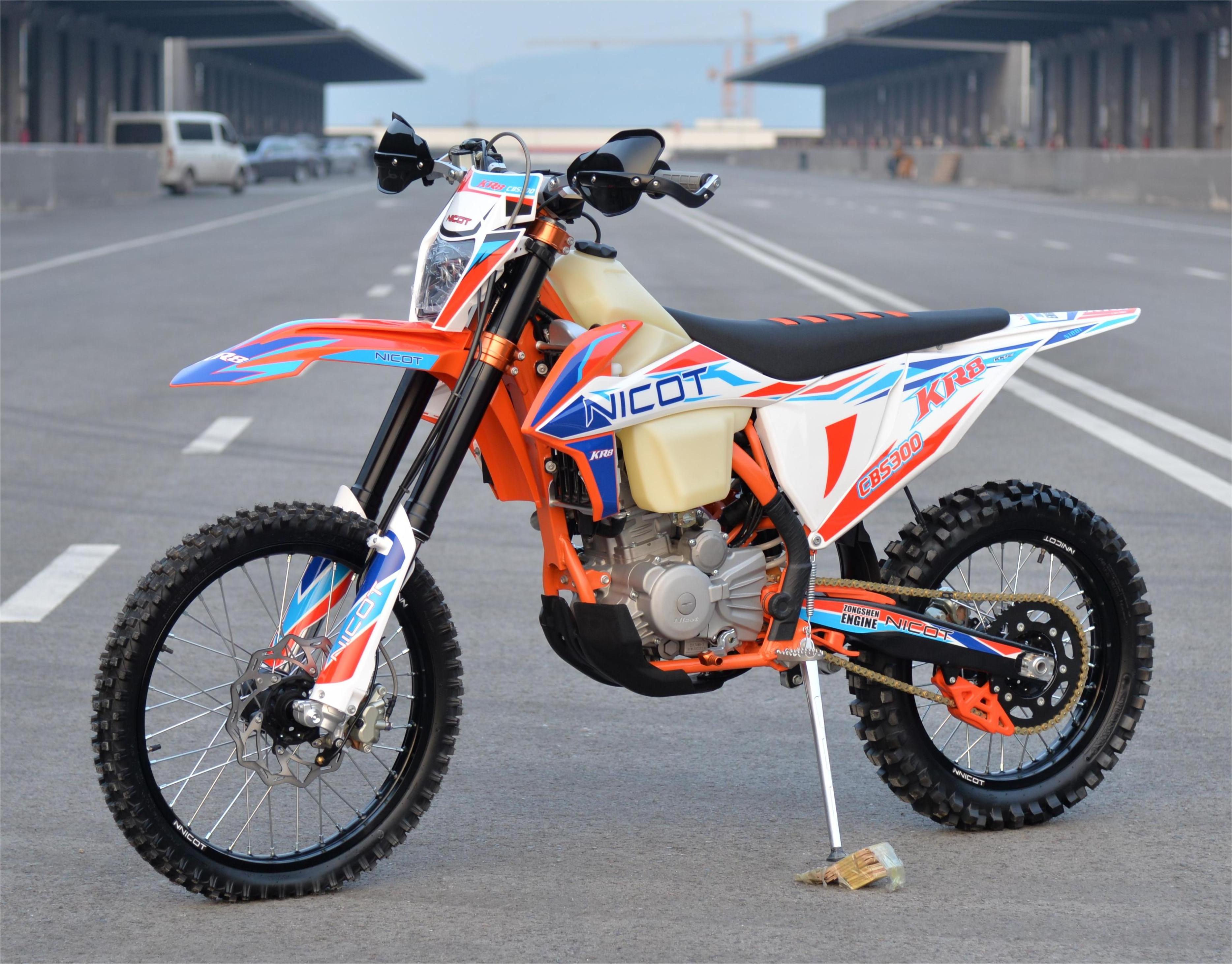 Nicot KF300S Full Size Dirt Bike 300cc Dirt Bike Motorcycle Motocross 300cc for Adult