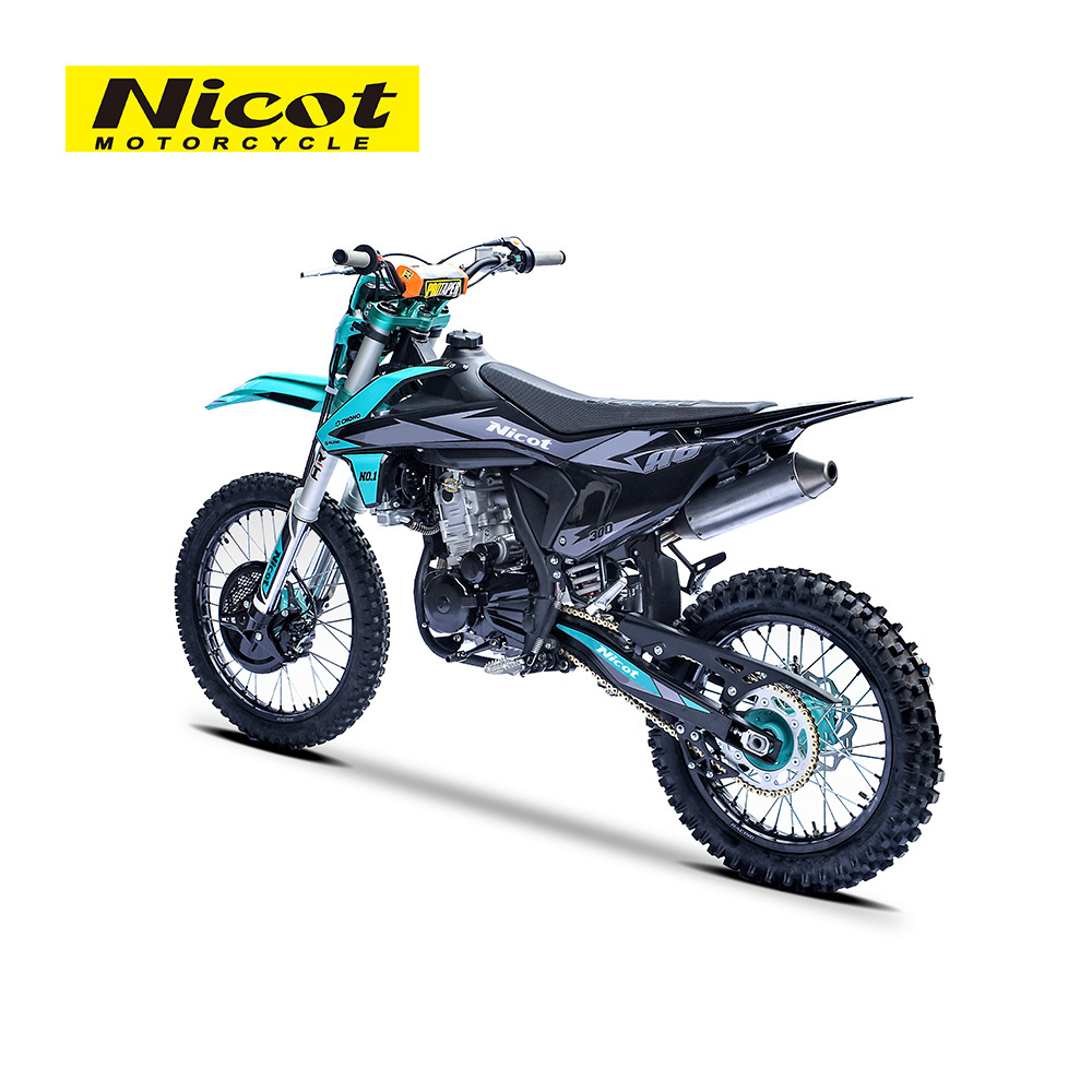 One Cylinder 4 Stroke  Water-cooling Off-road Motorcycles  300cc Dirt Bike for adult 174MN Motocross for factory