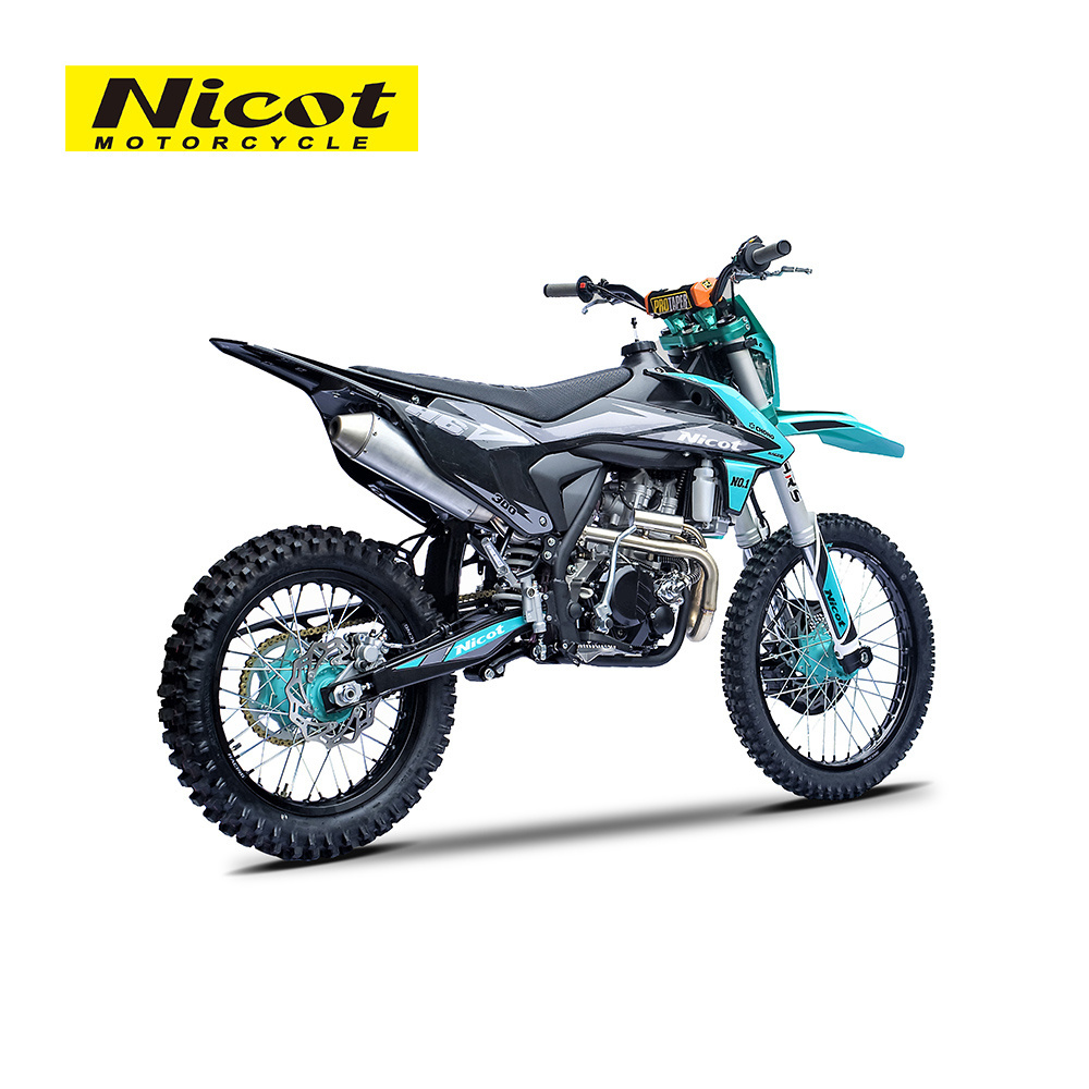 One Cylinder 4 Stroke  Water-cooling Off-road Motorcycles  300cc Dirt Bike for adult 174MN Motocross for factory