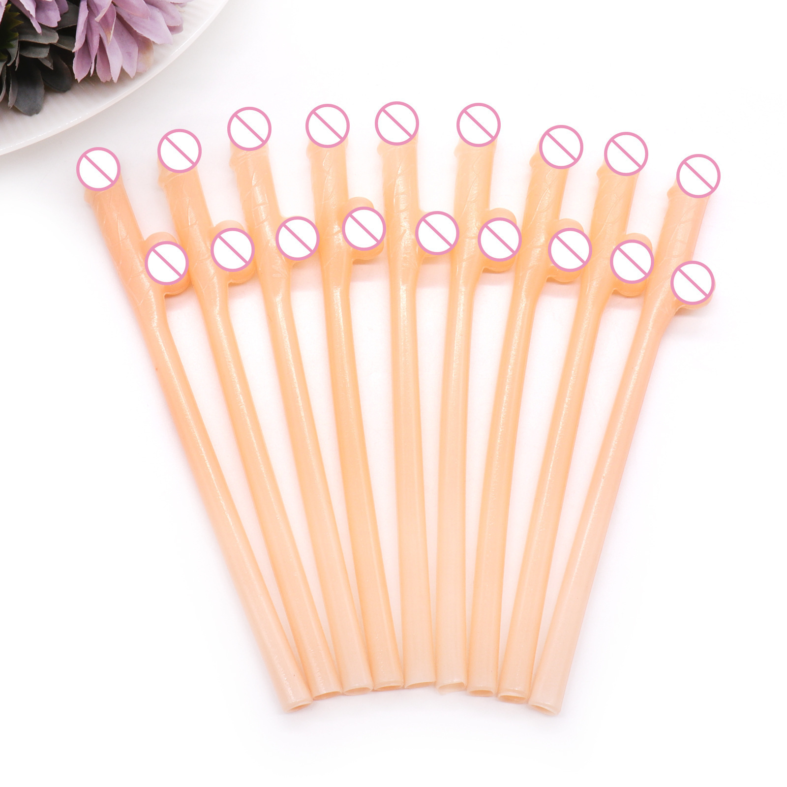 Nicro Sexy Night Willy Penis Novelty Nude Straw Bar Bachelorette Hen Party Supplies Drinking Penis Shaped Straws Bridal Shower