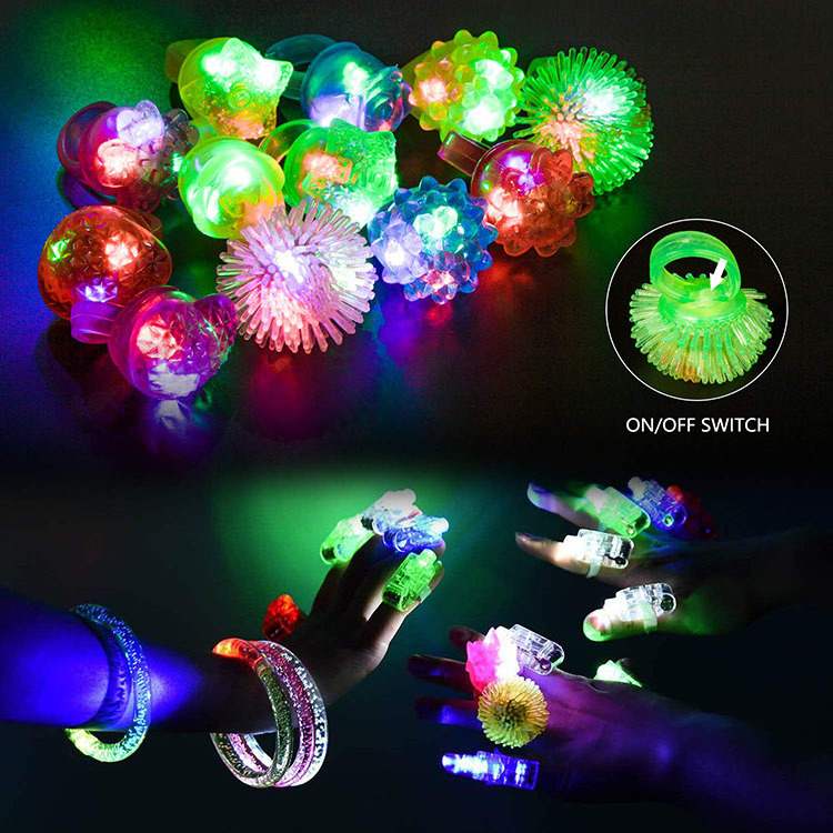 Nicro Christmas New Year Favors Led Light Glow Decoration In The Dark Wholesale Neon Party Supplies Fluorescents Set