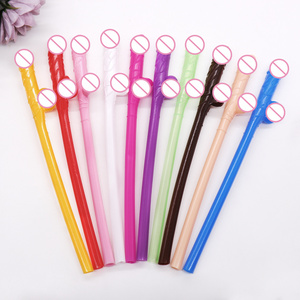 Nicro Sexy Night Willy Penis Novelty Nude Straw Bar Bachelorette Hen Party Supplies Drinking Penis Shaped Straws Bridal Shower