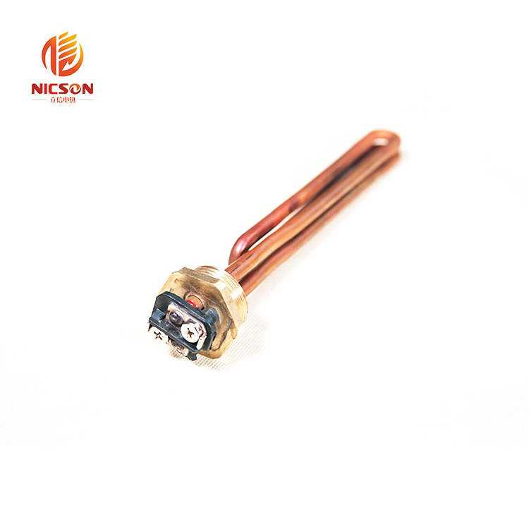 Copper Electric boiling water heating tube copper tube coil electric kettle heat exchanger element