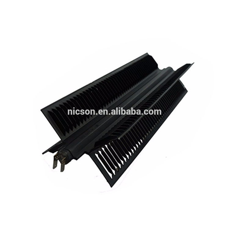 Electric dry heat resistance Steel fin heating element Electric duct Tubular heater with fin