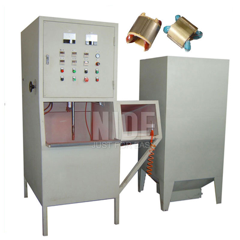 Best price High-precision epoxy powder coating machine for armature stator coil