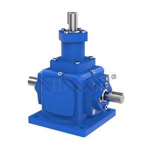 NMT4 Spiral Bevel Gearbox is a 90 degree power transmission gearbox in electric table lift mechanism