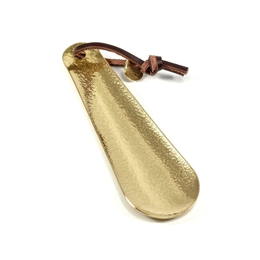 Handmade Brass Hand hammered Luxury And Style Shoehorn Premium Finish & High Quality Latest Design 2021 Trending Hot Selling