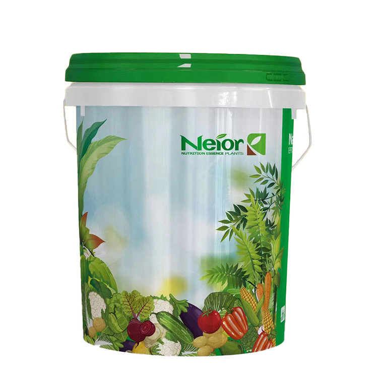 Empty Bucket Paint Parrel 10 Litre 15 Litre 20 Litre 5 Gallon HDPE PP Plastic Bucket with Lid for Paint