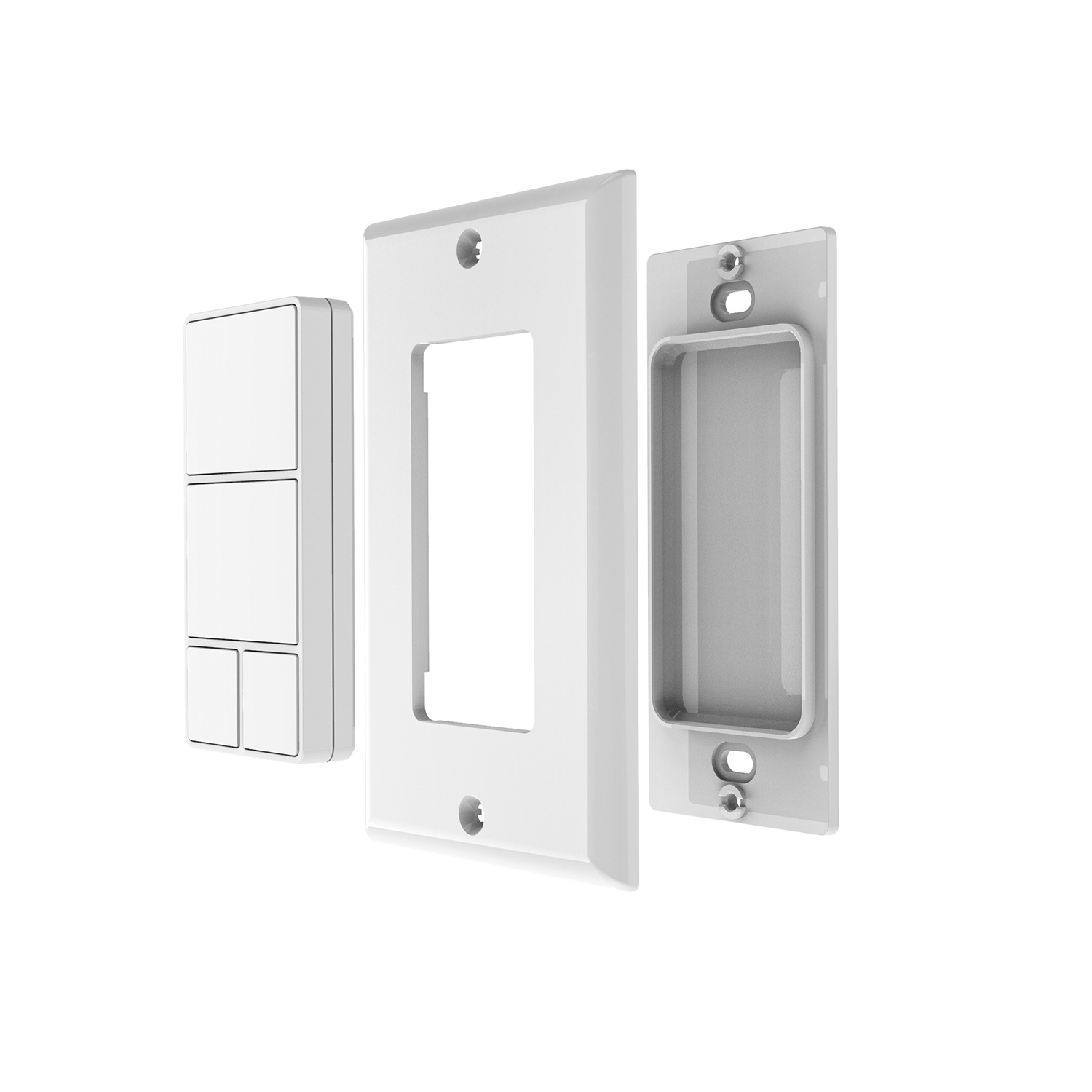 ZW924 ZWave Plus 800 Series In Wall Switches Z-Wave No Neutral Intelligent Wireless Scene Switch Indoor Smart Light Switches  US