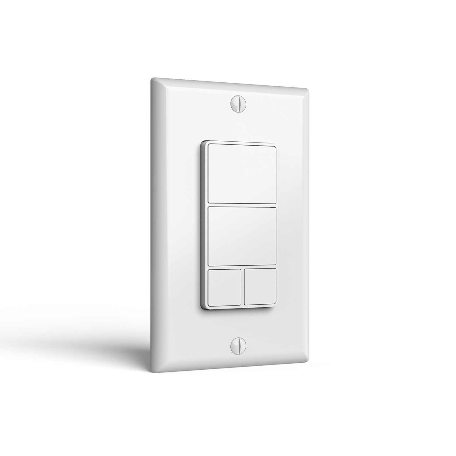 ZW924 ZWave Plus 800 Series In Wall Switches Z-Wave No Neutral Intelligent Wireless Scene Switch Indoor Smart Light Switches  US