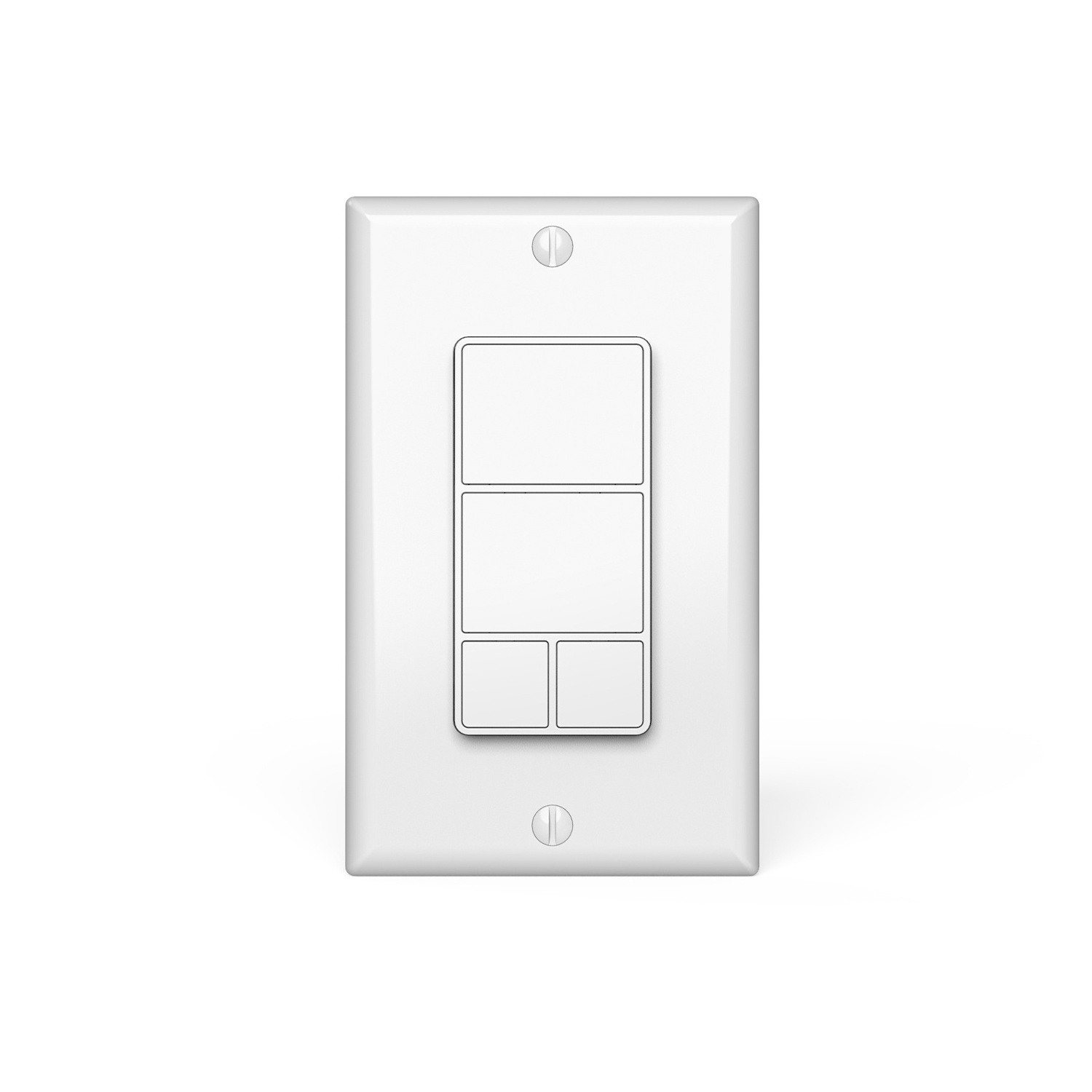 US Smart 4-Button Wall Switch Z-Wave Touch Scene Controller Home Light Remote Control Smart Light Switches