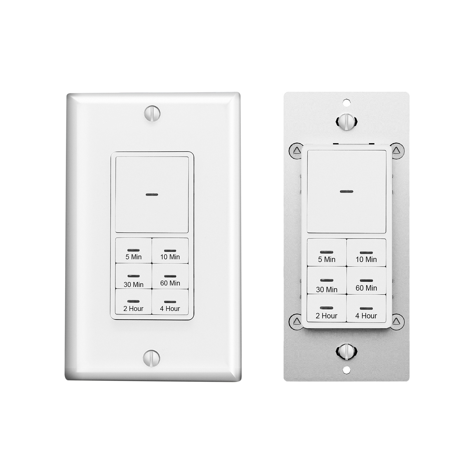 US 4-Hour Countdown Timer Switch 5-10-30-60 Min Switch Timee 2-4 Hour Electric Time Switch with Automatically Turn on / off