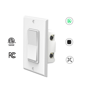 Matter Smart Home Light Switch Indoor WiFi Wall Switch 3 way Timer App Control Siri Google Alexa Matter Smart Light Switch