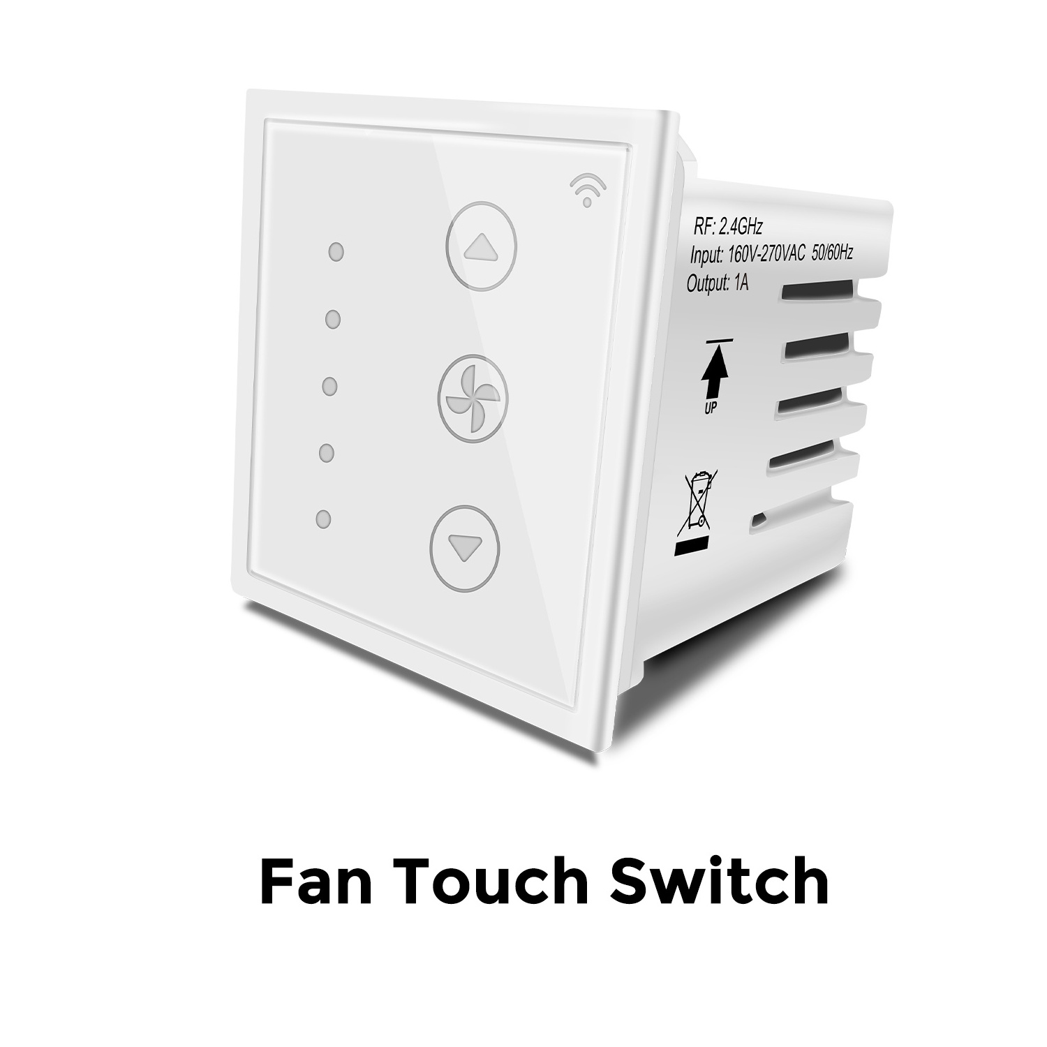 Tuya SSmart WIFI Wall Switch Touch Home Automation 6 Speed Fan Controller Ceiling Fan Smart Switch