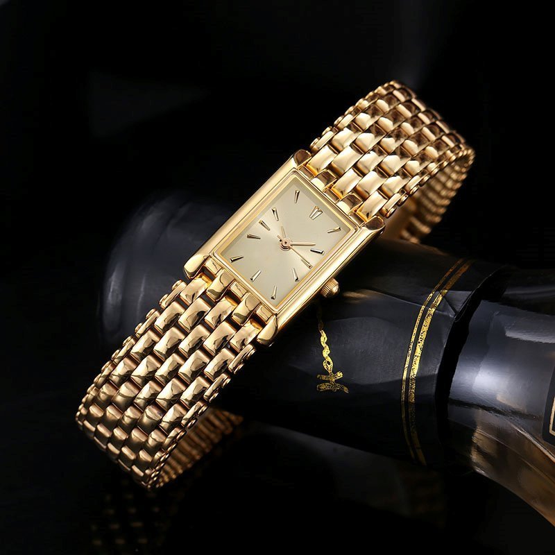 Women Gold Watch Luxury Women's Wristwatch Waterproof Golden Clock Stainless Steel Fashion Quartz Ladies Watch