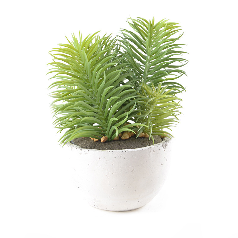 Indoor decoration potted artificial small plant grass