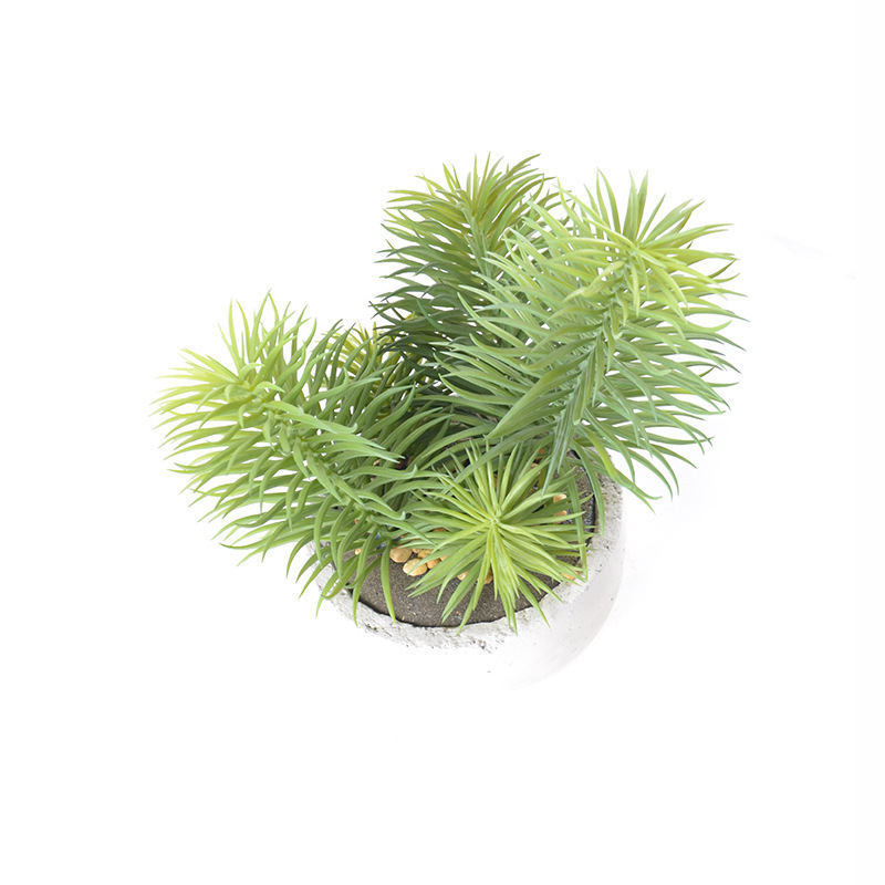 Indoor decoration potted artificial small plant grass