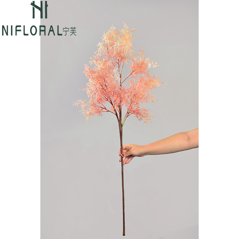 Nifloral New Coming Creamy White Color Stem Artificial Tree/Flower Branches