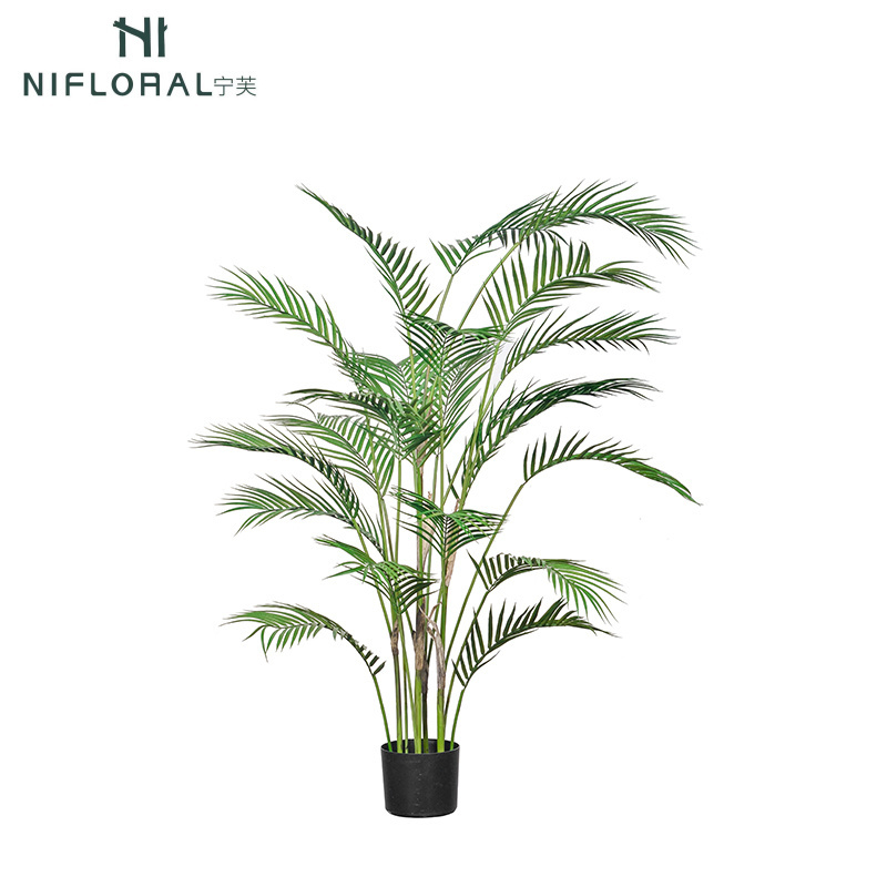 2022 New Arrivals 120cm/170cm Height Artificial Palm Leaves Tree