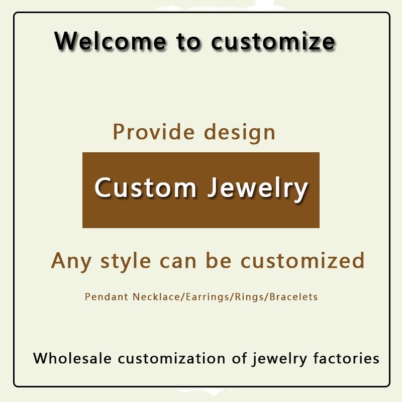 Custom High Quality create Jewelry Factory Design 925 Silver/Copper/Stainless Steel/14k Gold/18k Gold Men and Women  Jewelry