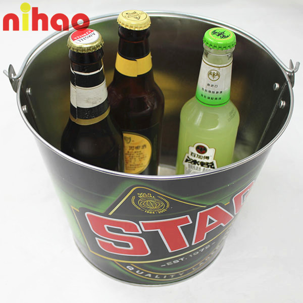 High Quality Custom Beer Wine Ice Bucket Discount for Bar Promotion