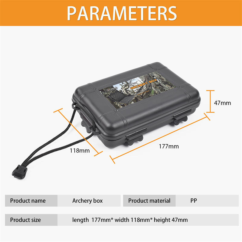 Nika archery hunting archery accessory storage box archery broadheads storage box broadheads case arrowheads storage box