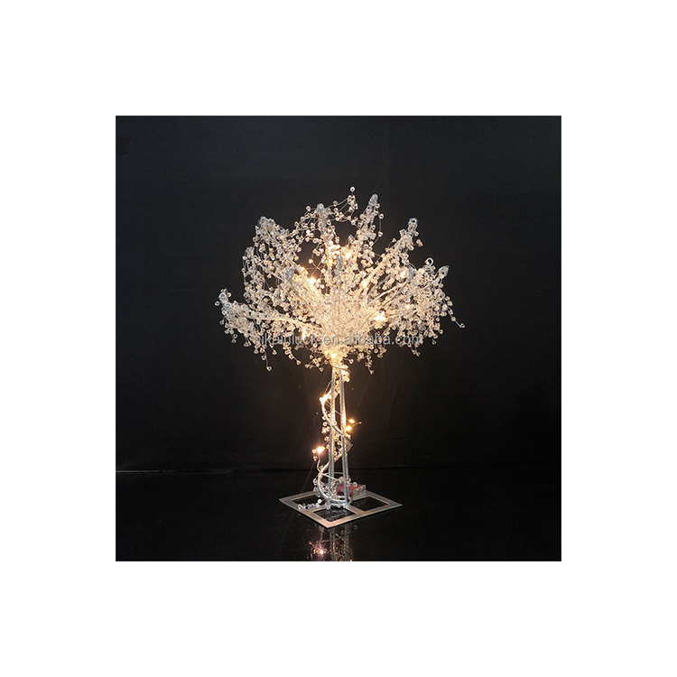 Wedding Decoration Decoration Plastic Fake Flower Artificial Tree Road Lead Table Centerpieces Stand Road Lead For Hotel