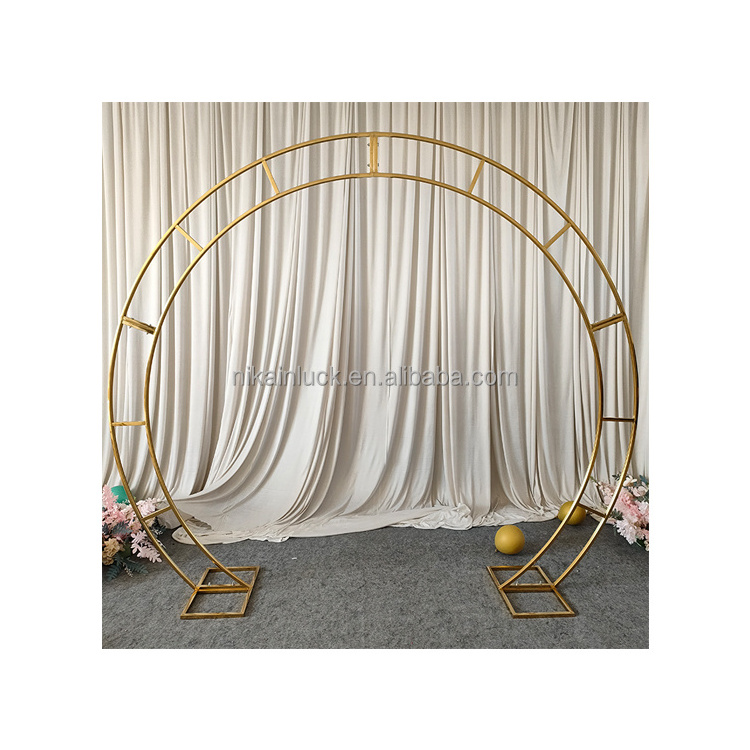 Wedding Arch Metal Backdrop Stand For  welcome Sign Balloon Flower Stand for Wedding Garden Decoration Arbo