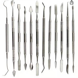 Wholesale Wax Carvers Set Double Ended Dental Wax Modeling Sculpting Tools 12pcs