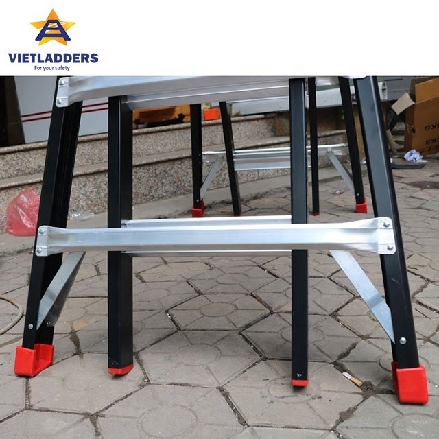 NVLB-46 Vietladders Lightweight aluminium folding ladder multi position ladders with firm ladder hinge