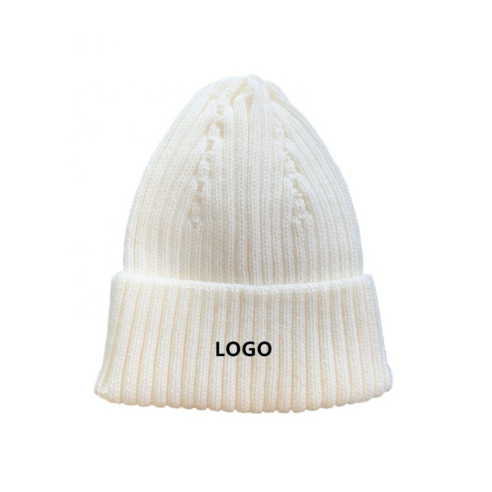 Mens Plus Knitted Stripe Beanie Hats Outdoor Winter Warm Skullcap Beanies