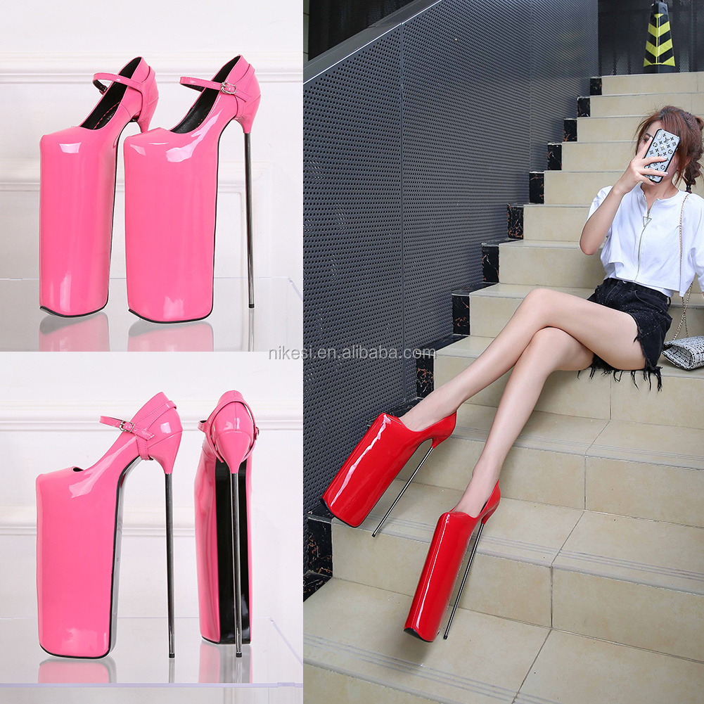 12inch-30cm  High heeled shoes taste disposable bed night club high heels hate sky high heels bigger size