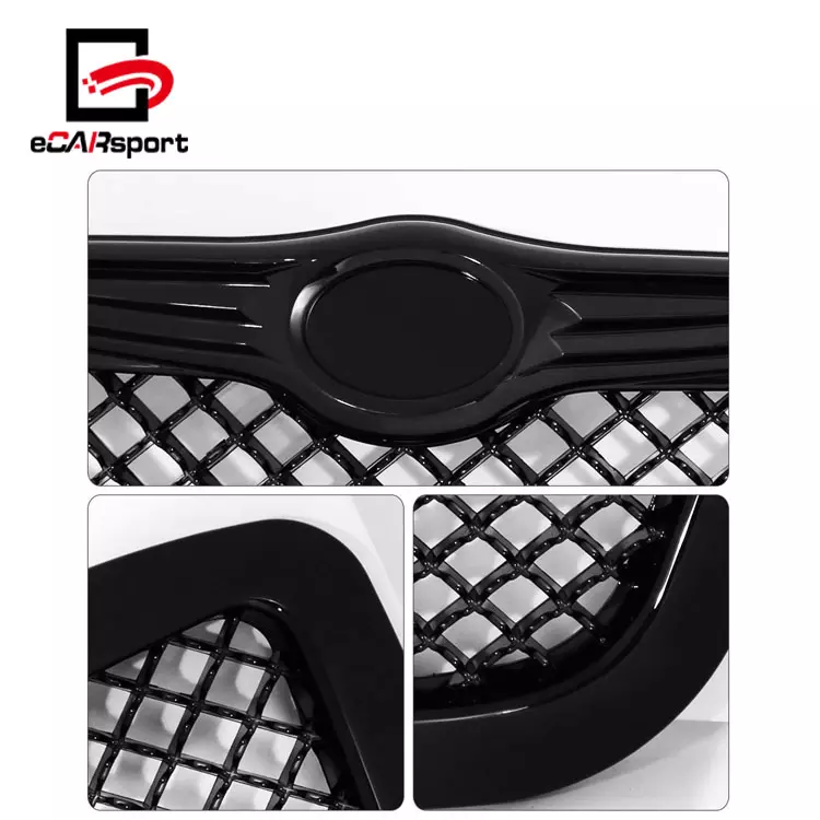 eCARsport Black Diamond Car Mesh Front Hood Bumper Grille Grill For  Chrysler 300 300C 04-10