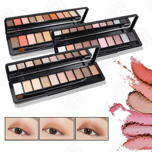 Own Brand Bulk Make Up Pallets Makeup 16 Color EyeShadow Palette Matte Shimmer Nude Glitter Pigmented Eye Shadow